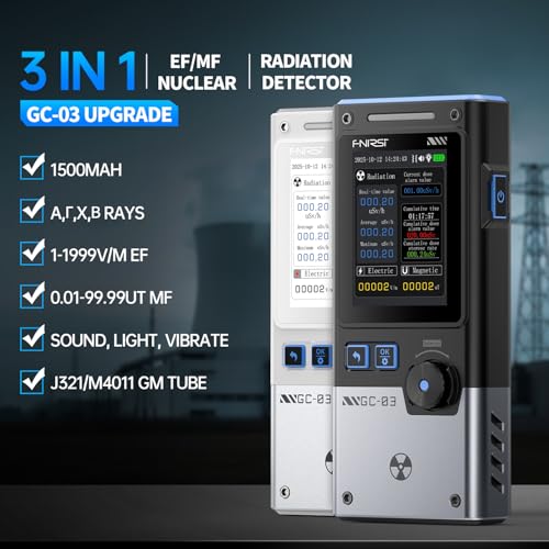 Detector Electromagnético y Medidor de Radiación 3 en 1 GC-03 miniatura 2