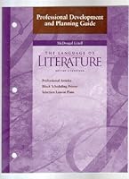 Language of Literature: Professional Development & Planning Guide British Literature 0395979293 Book Cover