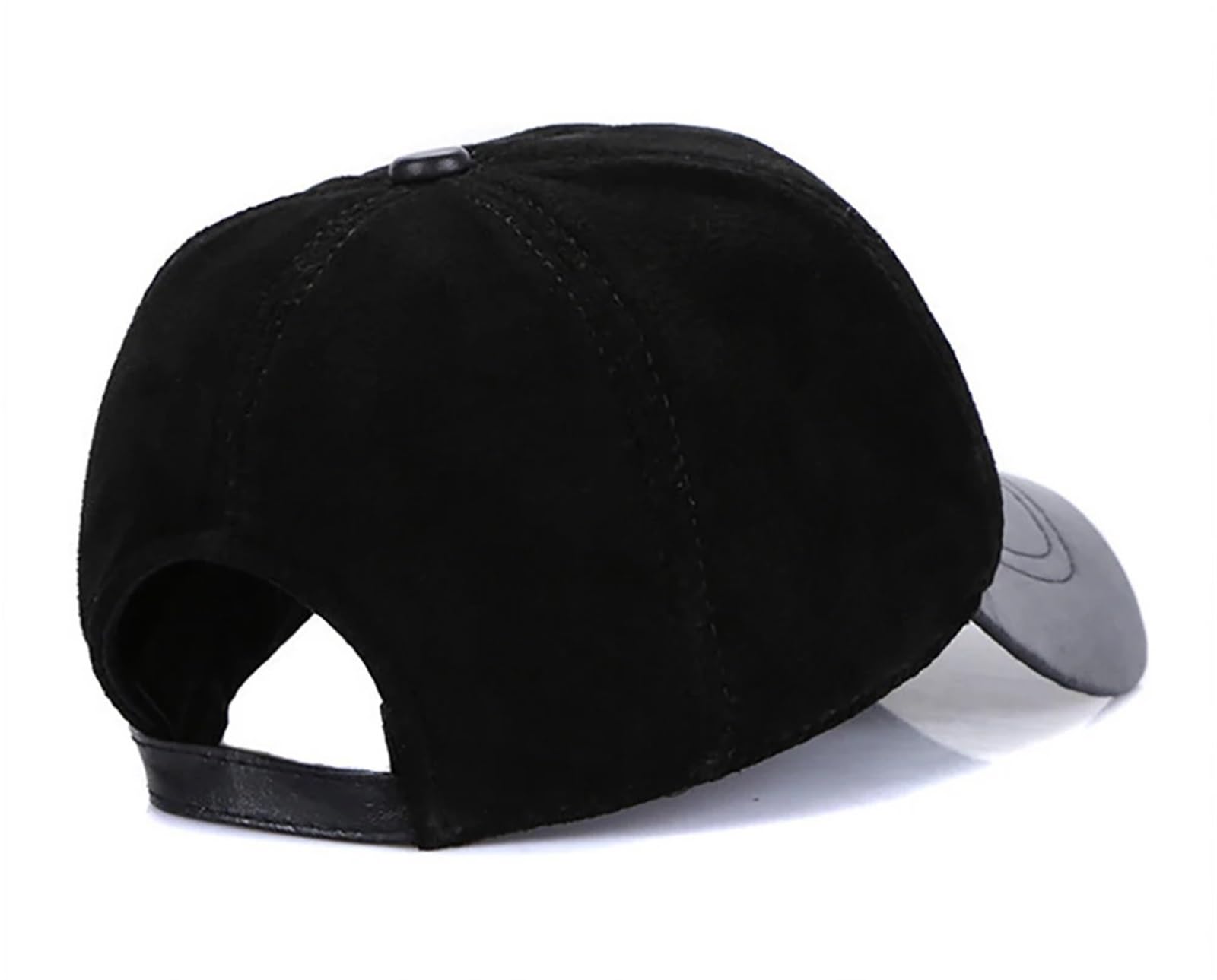 Cappello in pelle for adulti da baseball in calda uomo for strada all'aperto hip-hop in antivento