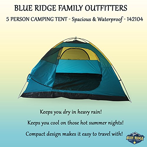Carpa para camping de verano para 5 personas miniatura 5