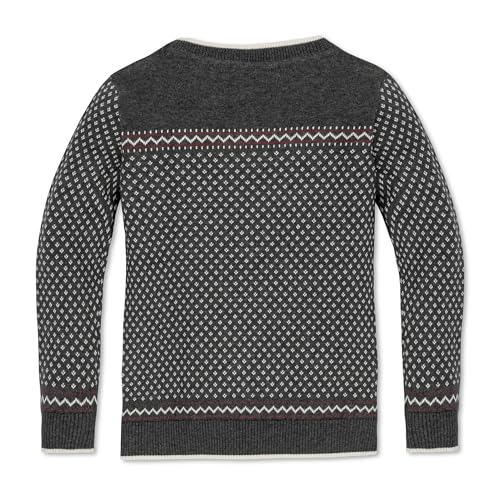 Image of Hope & Henry Boys' Long Sleeve Crew Neck Pullover Sweater