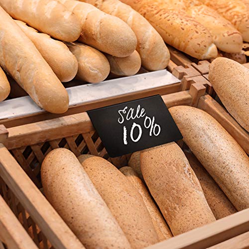 Mini Chalkboard Signs For Food 20 Pack - Small Chalkboard Food Signs For Party Buffet Weddinng - Small Black Food Display Stands - Chalk Table Food Labels - Little Chalkboard Food Signs For Buffet #TOP7