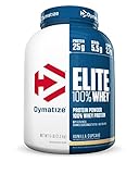 Dymatize Elite 100% Whey Protein, Vanilla Cupcake, 5 lbs