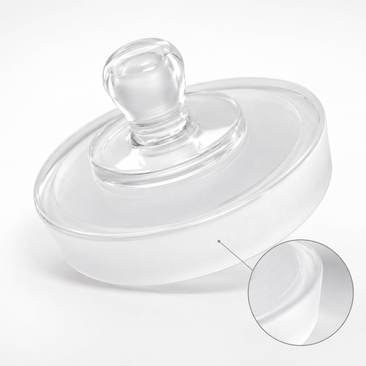 Szklana Butelka Ekspozycyjna Próbek Szlifowany Korek-840ml