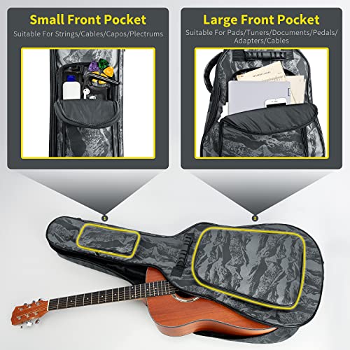 Housse pour guitare électrique 99 cm 101,6 cm, Argenté., Classique - Les Beatles, Paul McCartney, John Lennon, RIngo Starr, George Harrison Housse pour guitare électrique 99 cm 101,6 cm, Argenté., Classique – Image 6