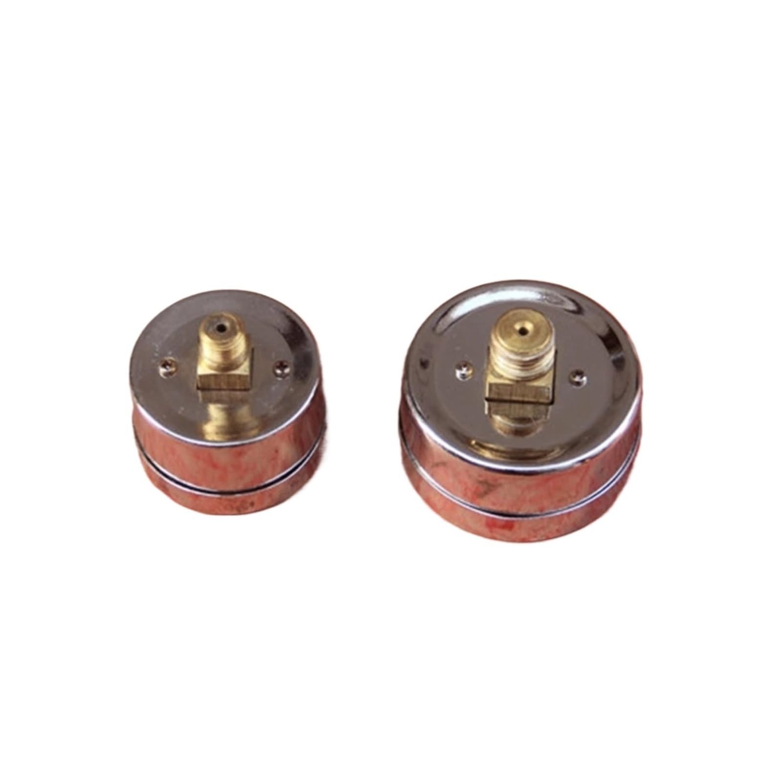 1/4"/1/8" Gewinde-Luftdruckmessgerät, Zifferblatttyp, Außengewinde, rundes Luftkompressor-Messgerät, 0–180 psi, 0–12 bar,Präzisionsmessung(1/4")