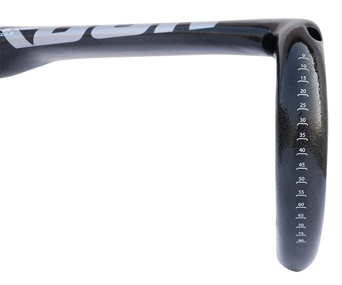Amazon.co.jp: 31.8mm ロードベントハンドルバー カーボンサイクリング