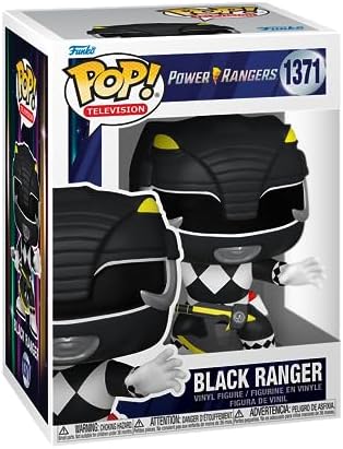 POP! POWER RANGERS - RANGER PRETO - 30º ANIVERSÁRIO #1371