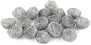 Stainless Steel Smoking Filter Ball Screens Pipe Metal Tobacco Screen Filters 13mm 40pcs