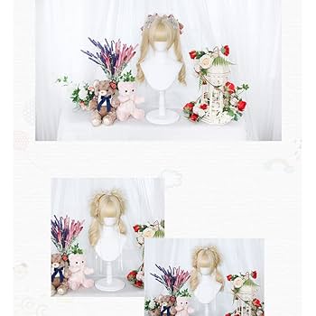 Amazon.co.jp: バンス ウィッグ かつら カール ツインテール