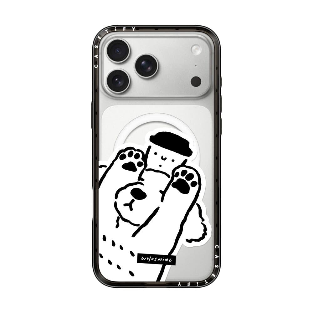 CASETiFY Dogs iPhone17pro MagSafe対応ケース Amazon.co.jp: CASETiFY コンパクト iPhone 17 Pro Max ケース