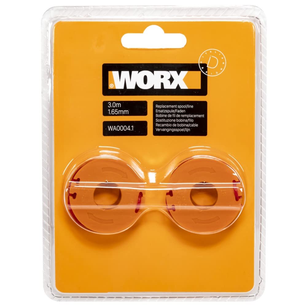 WORX WA0004.1 - Carrete para cortabordes 3m 1,65mm (x2 uds)