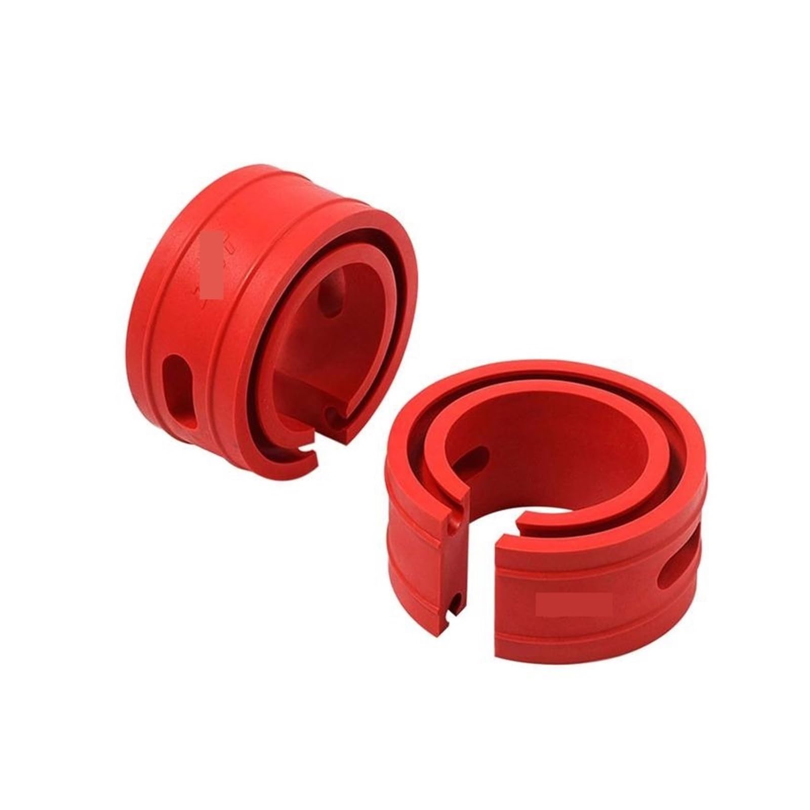 daili store 2PC kolor czerwony moc amortyzatora samochodowego bufory samochodowe samochody poduszka bufory zawieszenia amortyzator samochodowy sprężyna amortyzatora moc zderzaka (Color : C)