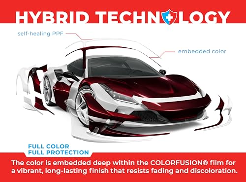 Image of ColorFusion PPF by VViViD, Gloss Demon Dry Apply PPF Vinyl Car Wrap Roll 60ft x 5ft
