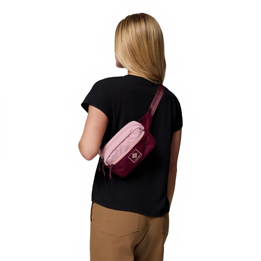 Columbia Trail Traveler - Riñonera Unisex (Rich Wine/Eraser Pink), Talla única