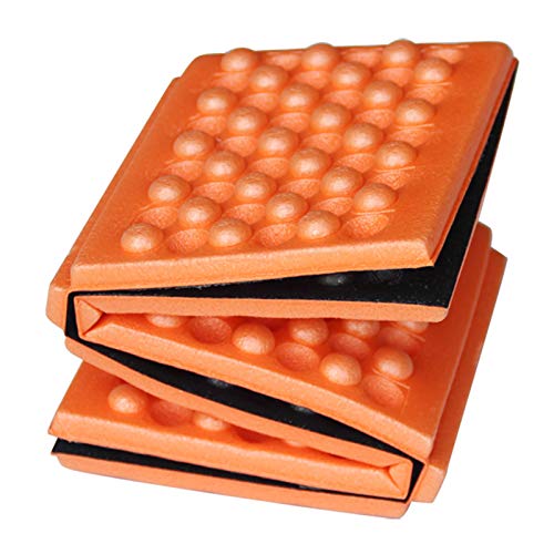 Wharick Waterproof Foldable Foam Mat Moisture-Proof Folding Foam Pad Mat Cushion Seat Foldable Foam Sitting Pad For Camping Picnic Park Outdoor Activities Dark Green #TOP5