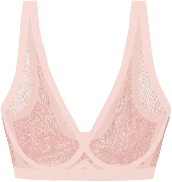 Mesh Bralette in Champagne by EBY