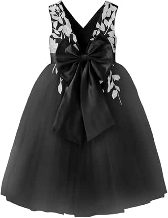 KIDSOR Lace Appliques Flower Girl Dresses For Wedding Puffy...