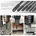 Wolfride 14Pcs Nitriding Coated Straight Flute Tap Set American Thread Taps, Machine Screw Tap and Drill Tapping Threading Tool 6-32NC -1/2-13NC