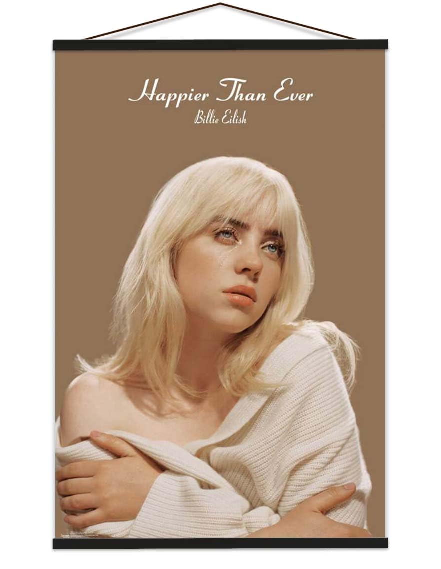 Amazon.com: Billie Eilish - Happier Than Ever Poster