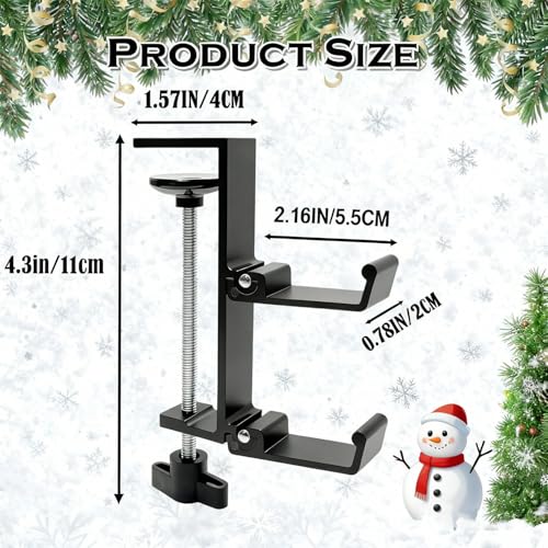 Supports de chaussettes de Noël sans perçage pour meuble et cheminée - 5