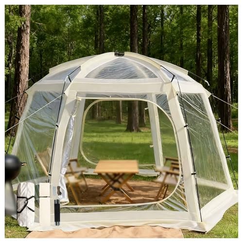 2-4/5-6/8-10�l�p �����h�[���e���g�K�[�{ �A 540°�p�m���}������ �A �ȈՃe���g �A ���݂̂���PVC ���O�_�C�j���O ���� �L�����v �V�̊ώ@�p,Size2:300*300*205cm/118*118*81in