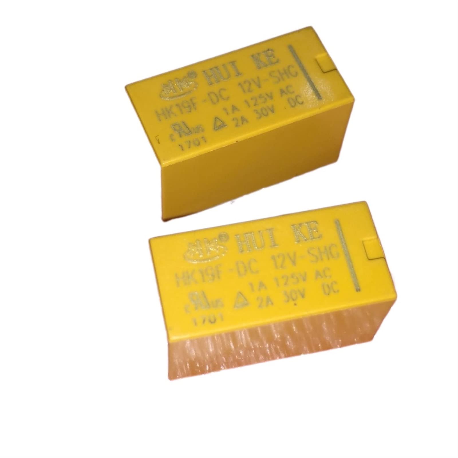 MIELEU Relè 20 Pz/Lotto HUI KE Relè di Segnale SHG Bobina DPDT 8Pin 2NO 2NC HK19F DC12V SHG HK19F-DC12V-SHG