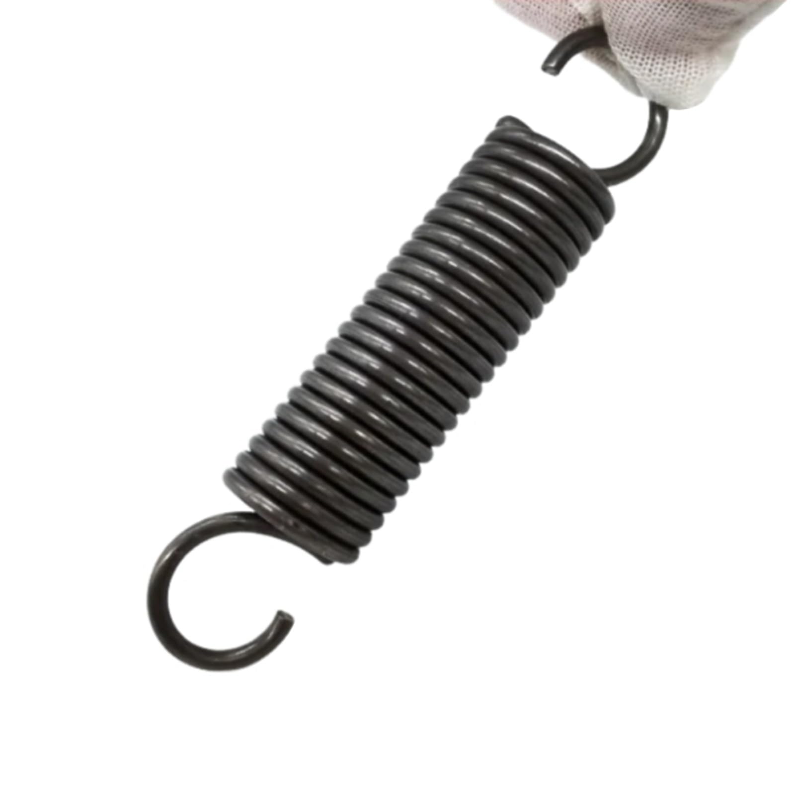 2pcs Ressorts d'extension crochet S ouvert, WD 4mm, OD 41mm, L 400mm