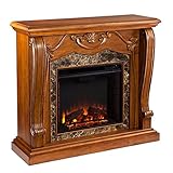 Cardona Electric Fireplace - Walnut
