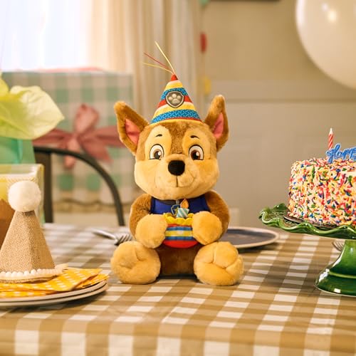 Peluche Paw Patrol Chase Anniversaire 25 cm – Lavable en Surface - vue 2