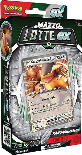 Pokémon Ex Kangaskhan-ex Kampf-Deck des TCG (60 Karten, gebrauchsfertig), italienische Ausgabe