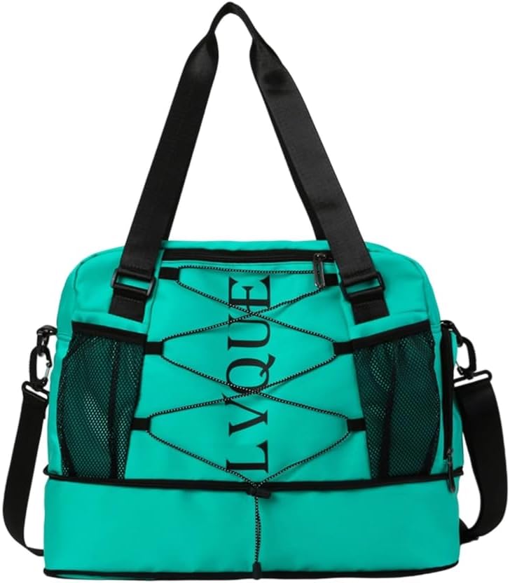 Large Capacity Fitness Bag Travel Bag Luggage Bag Fashion Sport Bag Overnight Bag with Shoe Compartment Weekender Bag