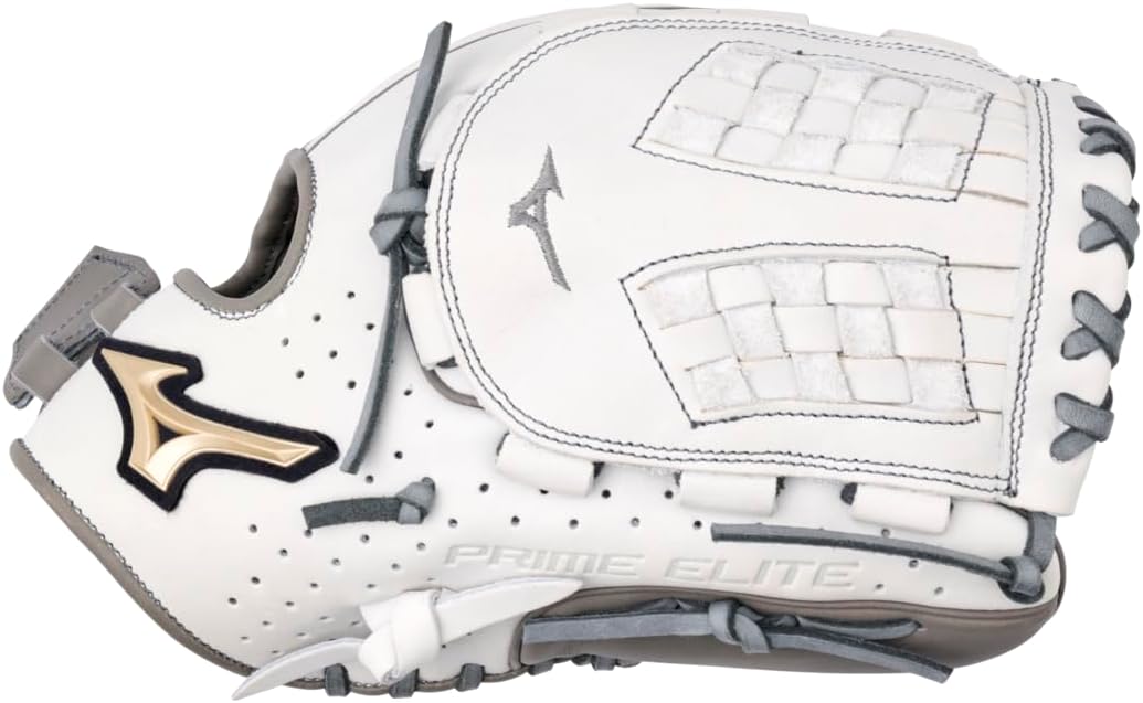 Mizuno Prime Elite Fastpitch Softball Glove Series I Oil Soft Plus Leather | Professional Patterns | Finger Core Technology |Ultra Soft Pro Palm Liner