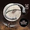 VIKING CRAFT Wikinger Schmuck Edelstahl - Fenrir Armband Herren - Armreif, Deko, Mittelalter, Geschenke Männer, LARP Wolf Viking #5