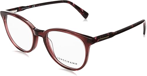 Longchamp Gafas Graduadas LO2608 LO2608 611 Ruby Full Rim Marco Óptico 2.008 in Mujer, Rubí