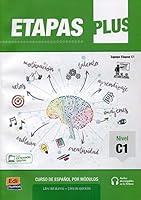 Etapas Plus C1: Libro del alumno + ejercicios 8498489067 Book Cover