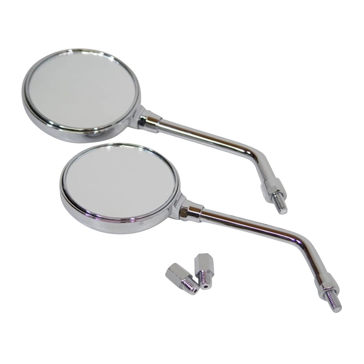 Amazon | hunter(ハンター) ZIIタイプ ミニサイズミラー メッキ M10 2