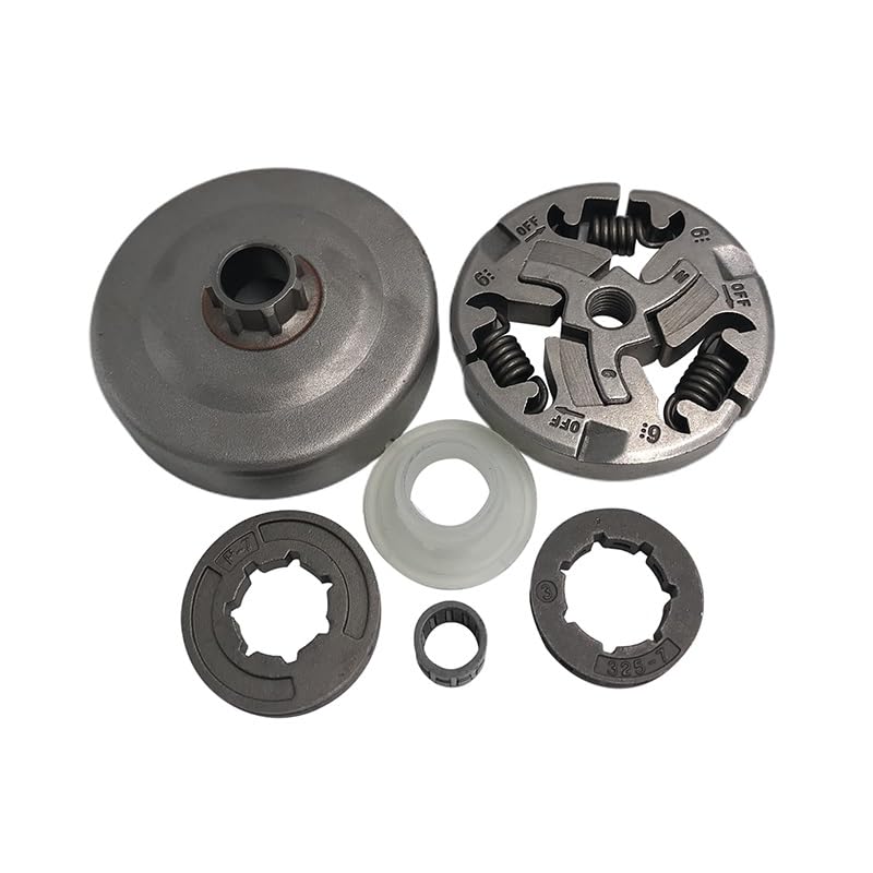 Piezas de jardín P7 325-7 Tambor de Embrague piñón rodamiento Engranaje de Tornillo sin Fin for Husqvarna 357 359 357XP 359 EPA Piezas de Motosierra OEM 587 69 17 01 Piezas de jardín