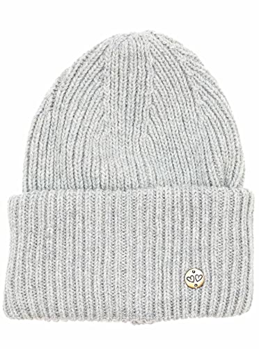 Bonnet tricoté chaud et doux en maille durable Zwillingsherz pour affronter l'hiver