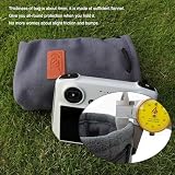 Gdraco Torba do przenoszenia Mini3, kompaktowa obudowa do DJI Mini 3 Pro, organizer flanelowy, akcesoria do drona, 2 kieszenie (korpus + pilot zdalnego sterowania)