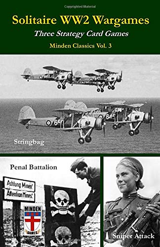 Solitaire WW2 Wargames: Three Strategy Card Games (Minden Classics)