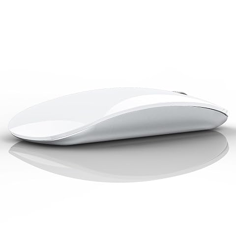 TENMOS M18 Bluetooth Mouse USB C Rechargeable Wireless Mouse Triple Mode Dual Bluetooth USB Computer Silent Mice Portable