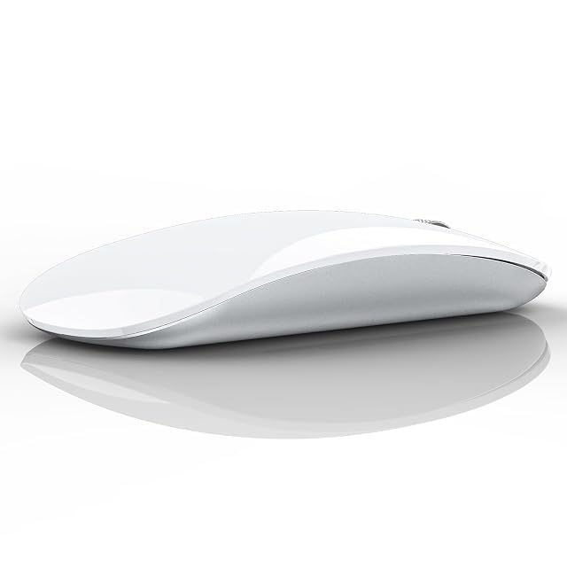 TENMOS M18 Bluetooth Mouse USB C Rechargeable Wireless Mouse Triple Mode Dual Bluetooth USB Computer Silent Mice Portable
