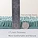 Flamingo P Bath Rugs for Bathroom Plush Chenille Bath Mat Non-Slip Water Absorbent Microfiber Shaggy Floor Mat Machine Washable Rugs for Tub/Shower, Set of 2-20