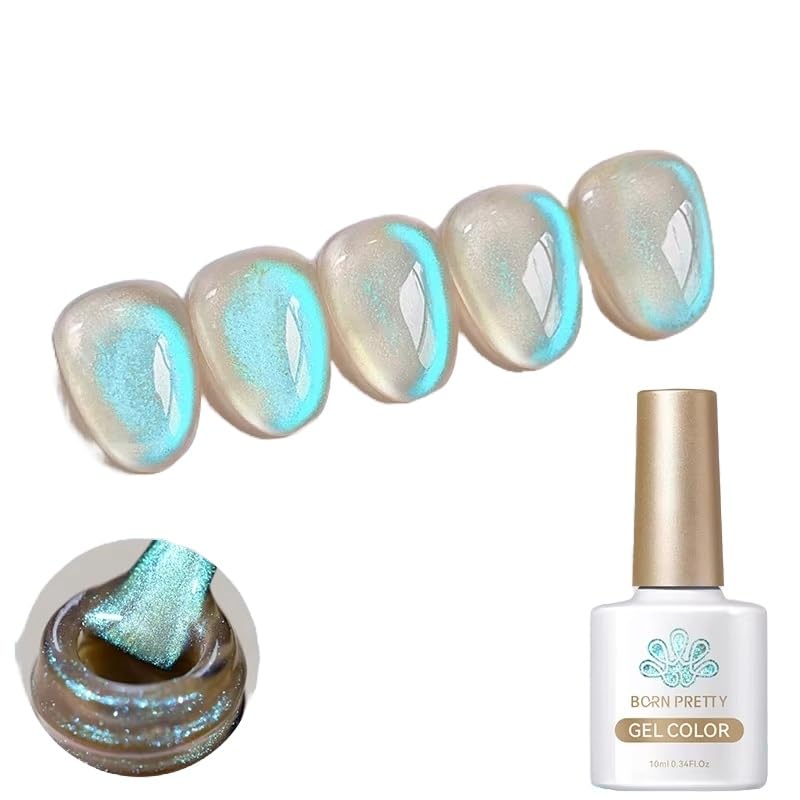 BORN PRETTY Auroras Cat eye Magnetic Gel Nail Polish 10ml UV Gel Polish From Say Wow Store - AC-04-image-42