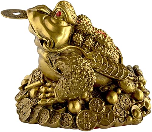Statue crapau argent grenouille de table pour briser la monotonie déco - 3