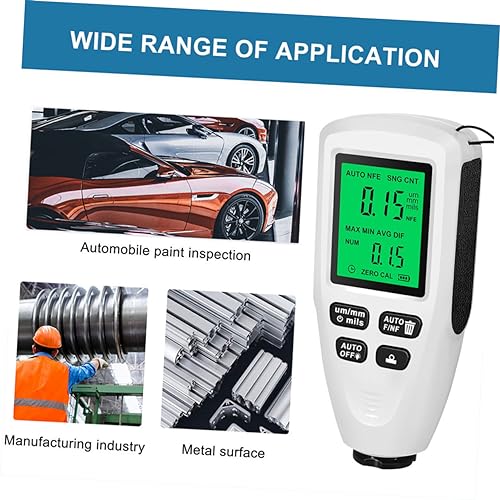 Calibrador Digital para Medir Espesor de Pintura Automotriz miniatura 3
