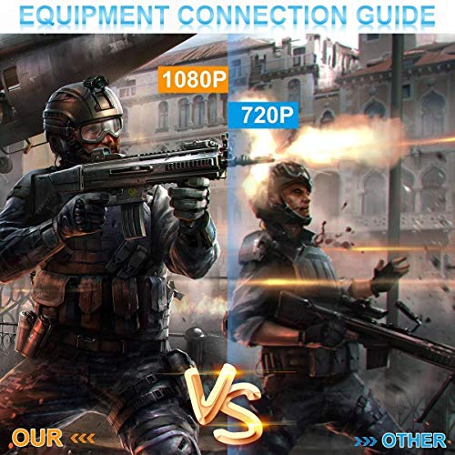 LONEA Capture Card USB 3.0 Video Capture Card 1080P 60fps HDMI to USB Adaptor HD Game Capture Stream Record Monitor Video Capture Card Streaming Devices for Live Broadcasts/Game - Thumbnail 2