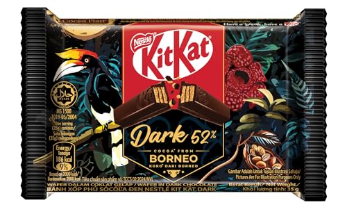 Kit Kat Dark Borneo 52% 4 Fingers 35g