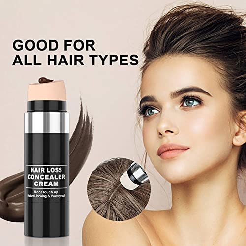 Creme corretivo para queda de cabelo,Caneta de retoque de raiz à prova d'água | Sombra de linha de